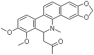 Acetonylchelerythrine molecular structure (CAS 22864-92-2)