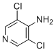3,5-二氯吡啶-4-胺分子结构 (CAS 228809-78-7)