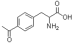 4-Acetylphenylalanine molecular structure (CAS 22888-49-9)