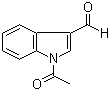N-乙酰基吲哚-3-甲醛分子结构 (CAS 22948-94-3)