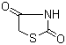 2,4-噻唑烷二酮分子结构 (CAS 2295-31-0)