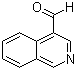 异喹啉-4-甲醛分子结构 (CAS 22960-16-3)