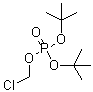 structure of CAS# 229625-50-7, Phosphoric acid ditert-butyl ester chloromethyl ester;Chloromethyl di-tert-butyl phosphate; Di-tert-butyl chloromethyl phosphate
