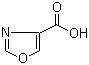 结构式 CAS# 23012-13-7, 噁唑-4-羧酸; 1,3-氧氮杂茂-4-羧酸