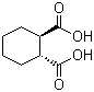 反式-1,2-环己烷二甲酸分子结构 (CAS 2305-32-0)