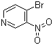 structure of CAS# 23056-44-2, 4-Bromo-3-nitropyridine