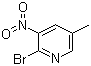 2-Bromo-5-methyl-3-nitropyridine molecular structure (CAS 23056-46-4)