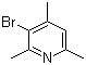 structure of CAS# 23079-73-4, 3-Bromo-2,4,6-trimethylpyridine;3-Bromo-2,4,6-collidine