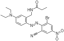 Disperse Blue 183 molecular structure (CAS 2309-94-6)