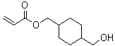 1,4-Cyclohexanedimethanol monoacrylate molecular structure (CAS 23117-36-4)