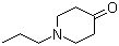 结构式 CAS# 23133-37-1, N-丙基-4-哌啶酮