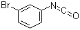结构式 CAS# 23138-55-8, 3-溴苯基异氰酸酯