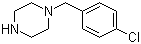 1-(4-氯苄基)哌嗪分子结构 (CAS 23145-88-2)