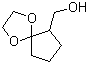 1,4-Dioxaspiro[4.4]nonane-6-methanol molecular structure (CAS 23153-74-4)