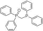 双(二苯基膦)甲烷一氧化物分子结构 (CAS 23176-18-3)