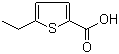 5-乙基噻吩-2-甲酸分子结构 (CAS 23229-72-3)