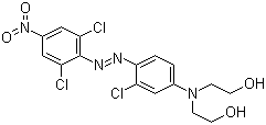 分散棕 1分子结构 (CAS 23355-64-8)