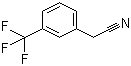 间三氟甲基苯乙腈分子结构 (CAS 2338-76-3)