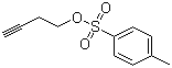 structure of CAS# 23418-85-1, 3-Butynyl 4-methylbenzenesulfonate;3-Butynyl p-toluenesulfonate