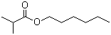 异丁酸己酯分子结构 (CAS 2349-07-7)