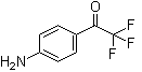 4'-氨基-2,2,2-三氟苯乙酮分子结构 (CAS 23516-79-2)