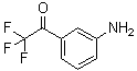 3'-Amino-2,2,2-trifluoroacetophenone molecular structure (CAS 23516-80-5)