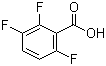 结构式 CAS# 2358-29-4, 2,3,6-三氟苯甲酸