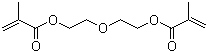 二乙二醇二甲基丙烯酸酯分子结构 (CAS 2358-84-1)