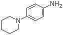 结构式 CAS# 2359-60-6, 4-哌啶苯胺; 4-(1-哌啶基)苯胺