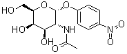 structure of CAS# 23646-68-6, 4-Nitrophenyl 2-(acetylamino)-2-deoxy-alpha-D-galactopyranoside;p-Nitrophenyl N-acetyl-alpha-D-galactosaminoside; p-Nitrophenyl-alpha-N-acetylgalactosamine