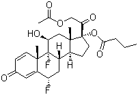 Difluprednate molecular structure (CAS 23674-86-4)