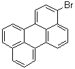 3-溴苝分子结构 (CAS 23683-68-3)