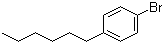 structure of CAS# 23703-22-2, 1-(4-Bromophenyl)hexane;1-Bromo-4-n-hexylbenzene; 4-Hexylbromobenzene