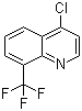 4-氯-8-三氟甲基喹啉分子结构 (CAS 23779-97-7)