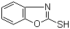 2-巯基苯并恶唑分子结构 (CAS 2382-96-9)