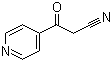 structure of CAS# 23821-37-6, 3-Oxo-3-(4-pyridinyl)propanenitrile