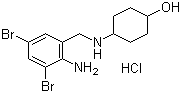 Ambroxol hydrochloride molecular structure (CAS 23828-92-4)