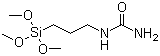 结构式 CAS# 23843-64-3, 3-脲丙基三甲氧基硅烷