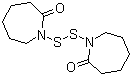 1,1'-Dithiobis[hexahydro-2H-azepin-2-one] molecular structure (CAS 23847-08-7)