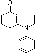 1,5,6,7-Tetrahydro-1-phenyl-4H-indol-4-one molecular structure (CAS 23870-03-3)