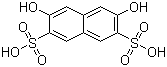 3,6-Dihydroxy-2,7-naphthalenedisulfonic acid molecular structure (CAS 23894-07-7)