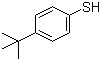 4-叔丁基苯硫酚分子结构 (CAS 2396-68-1)