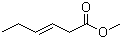 结构式 CAS# 2396-78-3, 3-己烯酸甲酯