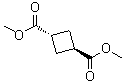 反式-1,3-环丁烷二甲酸二甲酯分子结构 (CAS 2398-13-2)