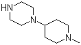 1-(1-甲基哌啶-4-基)哌嗪分子结构 (CAS 23995-88-2)
