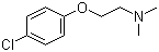 2-(4-Chlorophenoxy)-N,N-dimethylethylamine molecular structure (CAS 2401-47-0)