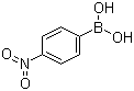 结构式 CAS# 24067-17-2, 4-硝基苯基硼酸