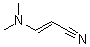 structure of CAS# 2407-68-3, N,N-Dimethylaminoacrylonitrile;3-(Dimethylamino)-2-propenenitrile; 3-(Dimethylamino)acrylonitrile; 3-Dimethylaminoprop-2-enenitrile; N,N-Dimethylaminoacrylonitrile; NSC 127942; beta-(Dimethylamino)acrylonitrile