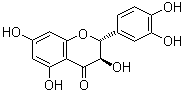 (±)-Dihydroquercetin molecular structure (CAS 24198-97-8)