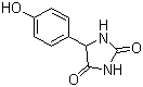 结构式 CAS# 2420-17-9, 对羟基苯海因; 5-对羟基苯基乙内酰脲